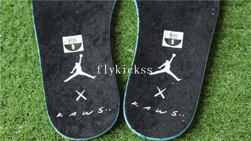 Update Version Air Jordan 4 Retro Black Kaws